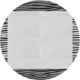 thumbnail image 1 of Ahgly Company Machine Washable Indoor Round Transitional Platinum Gray Area Rugs, 3' Round, 1 of 7