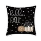 thumbnail image 1 of Funda de cojín decorativa de calabaza de otoño, ideal para sofá cama, decoración de interiores y exteriores, de poliéster, para otoño., 1 of 6
