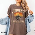 thumbnail image 3 of Retro Jimothy Raccoon Shirt, Funny Seattle Meme Legend, Feral Animal Tee, 3 of 6