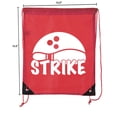 thumbnail image 2 of Mato & Hash Party Favor Bowling Drawstring bags in 3, 6 and 10 Packs!, 2 of 4