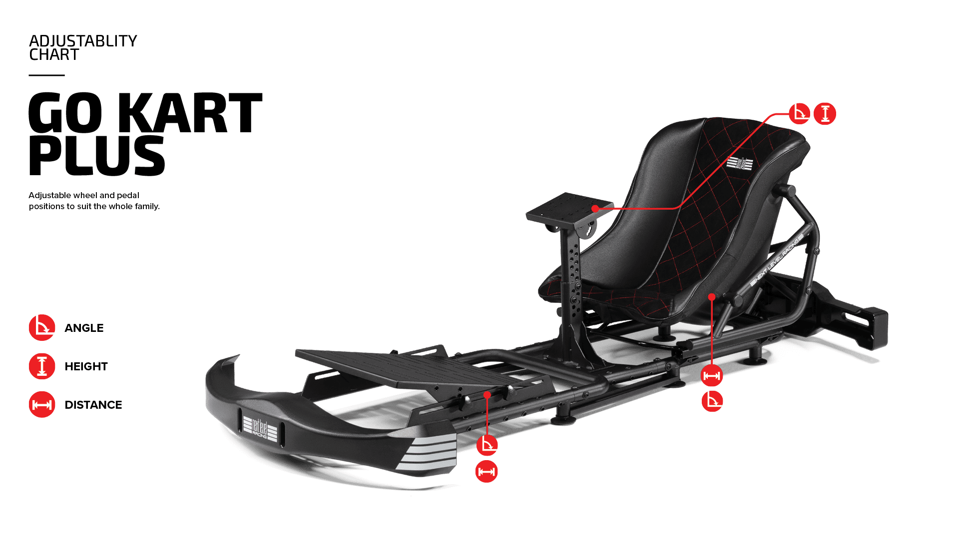 Next Level Racing Go Kart Plus コックピット Next Level Racing Go Kart Plus Simulation Cockpit | Dell USA