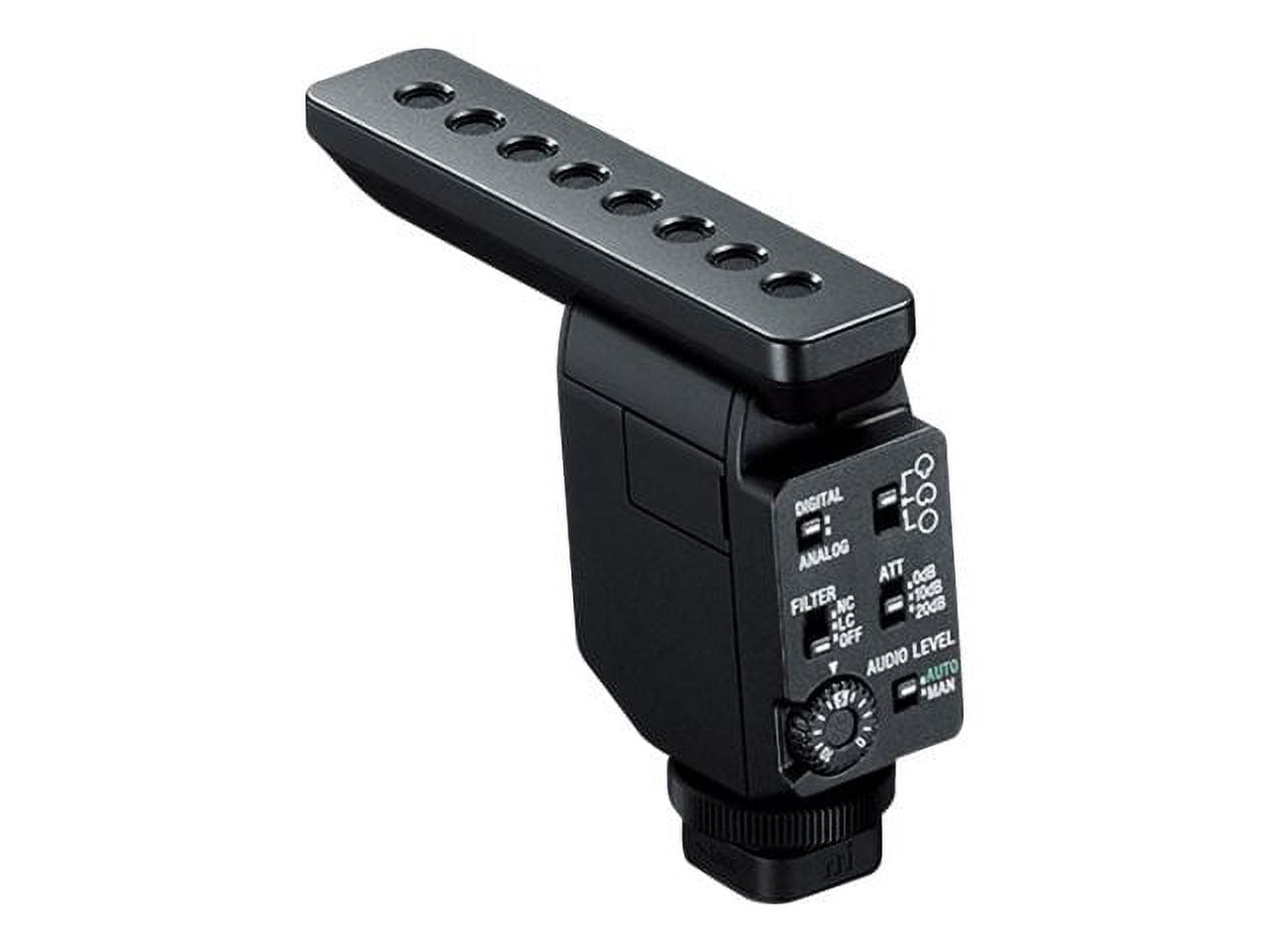 Sony ECM-B1M - Microphone - for Cinema Line ILME-FX3; Handycam FDR-AX43, AX45, AX60; a7 IV; a7C; a7R IV; a7s III; a9 II