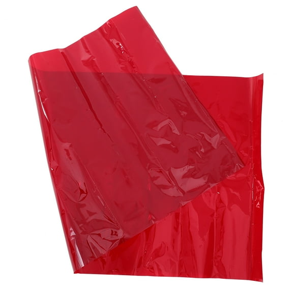 Baluue Red Pet Light Diffuser Sheet Color Filter Film for Photography Party and Mood Lighting