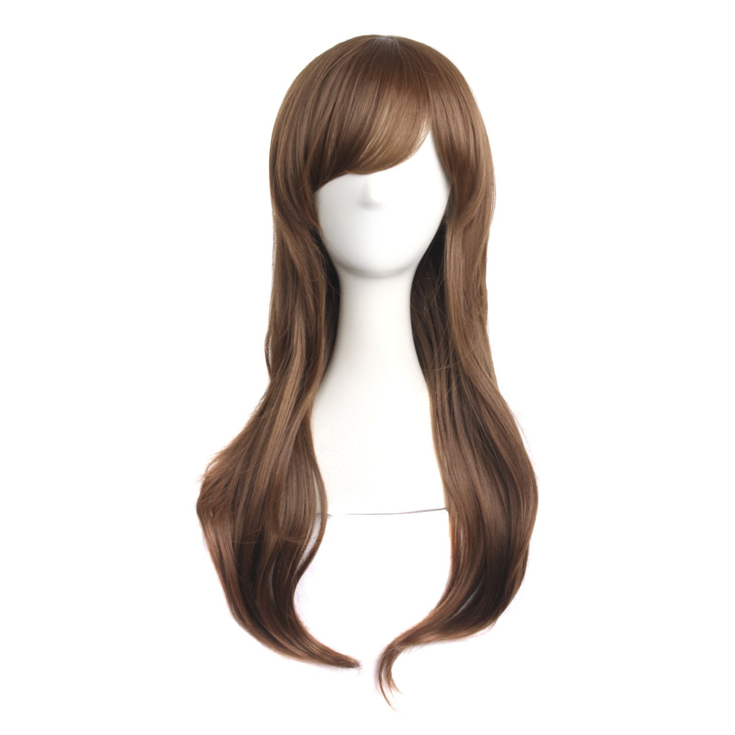 Curly Long Hair Costume Wig Light Brown 