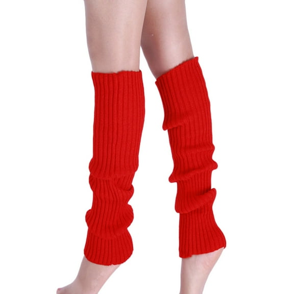 Boot Warmer Knit Leg Stockings RD Thick Low Cut Socks Women Compression Socks for Women Women's Socks & Hosiery Toddler Aloe Socks for Girls Extended Size Womens Socks Girl Christmas Socks Girls Socks