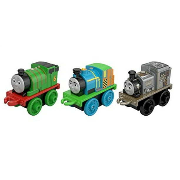 Thomas Friends Minis 3 Pack Percy Bash Charlie Play Trains Walmart Com