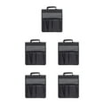 thumbnail image 3 of Transemion Sacs de Rangement Portables de Travail avec Ample Espace de Rangement Durable Sac à Outils Pliable de Jardin Noir 5Set, 3 of 6