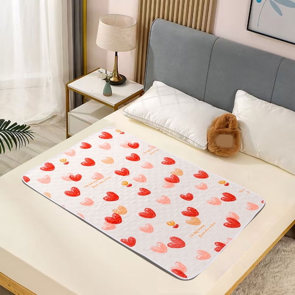 Horivan Reusable Adult Washable Underpad 100x150cm Waterproof Bed Pad for Incontinence Seniors Elderly Care Home Hospital Bedwetting Protection