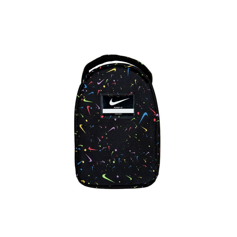 Nike Brasilia Insulated Fuel Lunch Bag Multi Black One Size