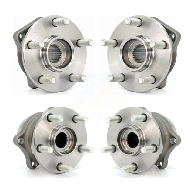 Kugel Front Rear Wheel Bearing & Hub Assembly Kit for Car Subaru Impreza Forester Outback Legacy WRX - Left Right Side (Driver Passenger) K70-101217