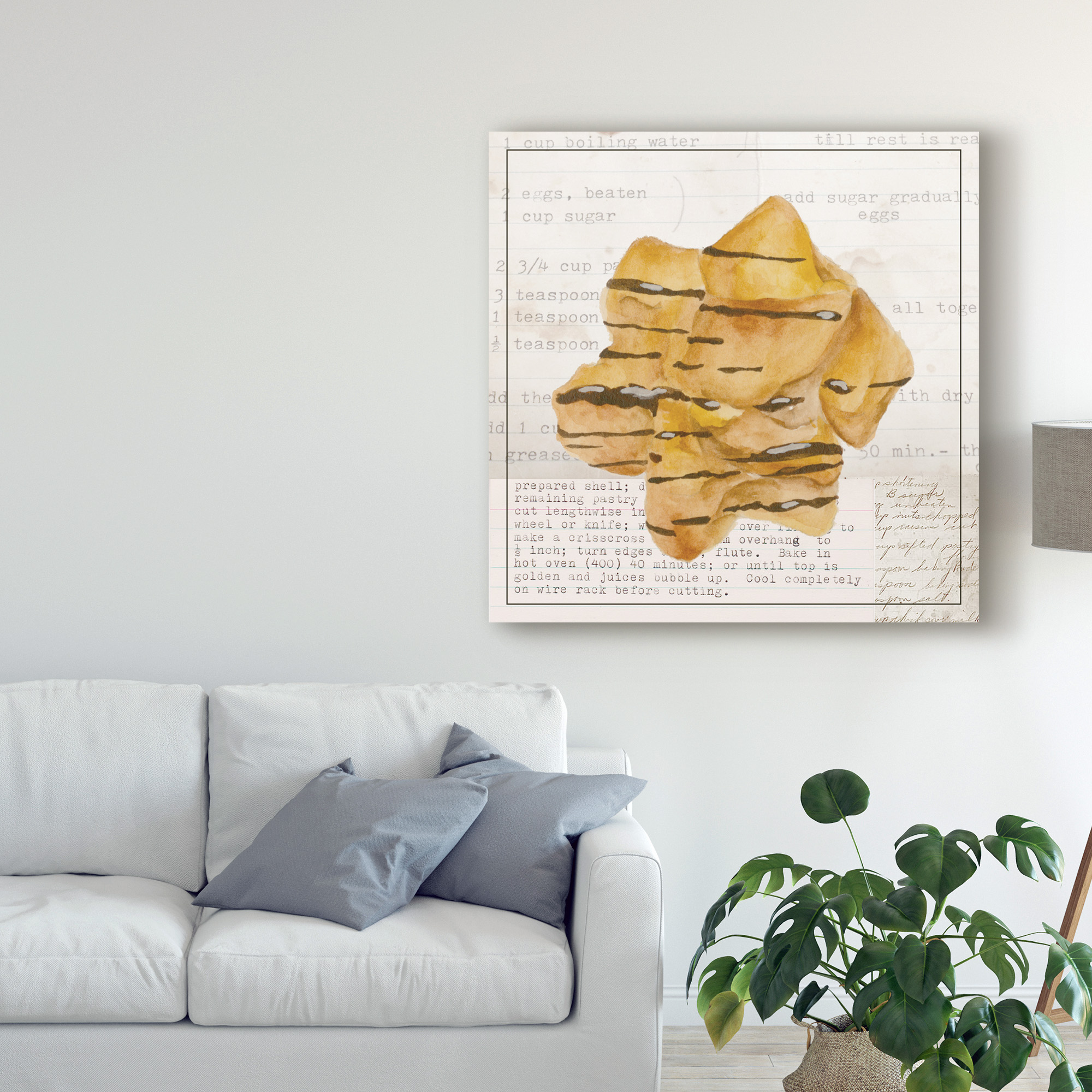 Trademark Fine Art 'Sweet Tooth Pastries I' Canvas Art by Melissa Wang