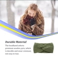 thumbnail image 3 of Diadema de ganchillo Minnieouse para El cabello Pasto verde elástica suave, 3 of 6