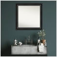 thumbnail image 6 of Amanti Art Custom Framed Wall and Bathroom Mirror (33.75 x 33.75 in.), Grand Black Frame, 6 of 7