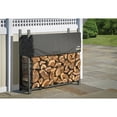 thumbnail image 5 of ShelterLogic Black Ultra Duty Firewood Rack With Cover, 5 of 6