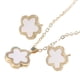 thumbnail image 3 of Collar de flores Pendientes Charm Moda Accesorios de disfraces Conjunto de joyas Pendientes Blanco Yuyangstore Collar colgante, 3 of 8