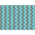 thumbnail image 1 of Ahgly Company Machine Washable Indoor Rectangle Transitional Blue Diamond Blue Area Rugs, 2' x 3', 1 of 7