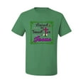 thumbnail image 2 of Wild Bobby, Raised On Sweet Tea & Jesus, Inspirational Christian, Men Graphic Tee, Kelly, 3X-Large, 2 of 5