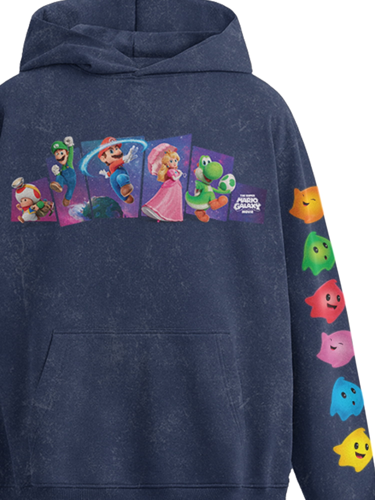 Super Mario Galaxy, Men's & Big Men's Graphic Hoodie, Here We Go! Sizes S-3XL