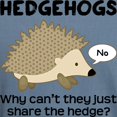 thumbnail image 3 of CafePress - Hedgehog Pun - Mens Comfort Colors Shirt, 3 of 5
