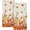 Autumn Leaf Orange, variant on Easter Sage Green Plaid Hand Towel Set of 2 Soft Absorbent Easter Bunny Flowers Tea Towels Baking Cooking Wash Cloth Spring Hand Dishtowels for Bathroom Kitchen Bar Beach Gym Spa Decor 18x26 Inch