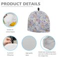 thumbnail image 6 of HELLHERO 1Pcs Dust Proof Tea Cozy Keep Warm Lightweight, Butterfly Daisy, 6 of 7