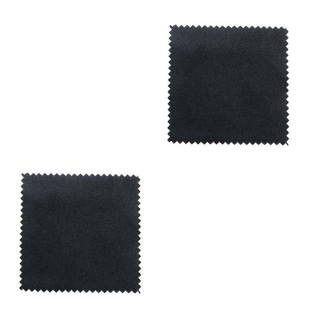 Cateissary Paño de limpieza y pulido de joyería de plata de 100 piezas, de pendientes reutilizable de doble cara, suministros de Type2 NO2