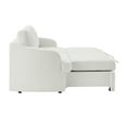 thumbnail image 3 of Serta Montgomery Modern Convertible Sleeper Sofa, Ivory, 3 of 13