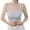 A1#-Light Gray, variant on Front Closure Full Coverage Wireless Bra for Women, Thin Fixed Cup Seamless Bra with Adjustable Straps, Smooth Daily