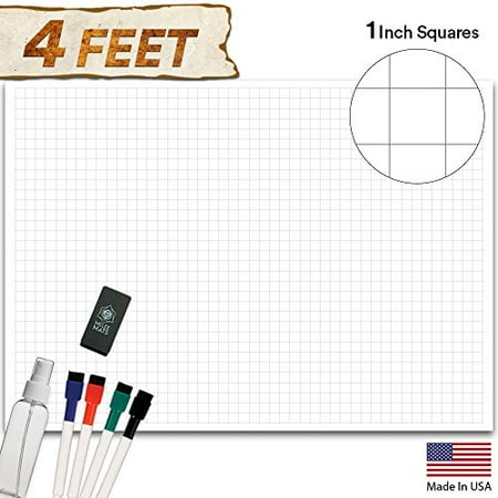 Battle Grid Game Mat 48 X 34 5 Jumbo Role Playing Game Map