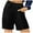 Black, variant on Womens Casual Shorts Drawstring High Waist Summer Beach Shorts With Pockets Lightweight Sports Running Jogging Bottoms