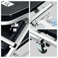 thumbnail image 3 of DNA Motoring TOOLS-00187 40 Inches 2 IN 1 Rolling Folding Car Creeper Seat 6 Pcs 2" Casters Gray, 3 of 6