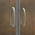 thumbnail image 4 of DreamLine Visions 32 in. D x 60 in. W x 78 3/4 in. H Sliding Shower Door Base and White Wall Kit in Chrome, 4 of 18