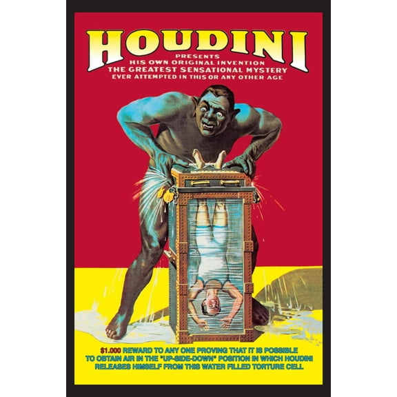 Art.com Houdini Art Print, 16" x 24"