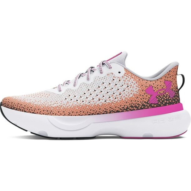 Zapatos Under Armour Infinite para mujer en blanco/antracita/verde retro
