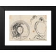 thumbnail image 2 of Hubert-François Gravelot 14x11 Black Modern Framed Museum Art Print Titled - Design for a Corner; Picardy Trade Chamber; First Draft (ca. 1761), 2 of 5