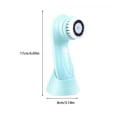 thumbnail image 2 of Soidarity Cepillo eléctrico de limpieza profunda para la cara, resistente al agua, belleza, Facial, removedor de cabeza negra giratorio, portátil, Tratamientos faciales Azul Soidarity CE014433-02, 2 of 6