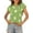 Green Daisy, variant on Zeagoo Women's Cap Sleeve Sweater Vest Crew Neck Sleeveless Casual Knit Lightweight Spring Summer Top