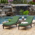 thumbnail image 3 of Arden Selections Modern Outdoor Chaise Cushion 21 x 46, Moss Green, 3 of 8