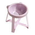 thumbnail image 1 of Cuenco de cerámica para gatos con soporte, plato de comida para gatos extraíble, comedero para gatos de interior, cachorros de razas pequeñas y , Versión alta, 1 of 8