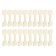 thumbnail image 1 of 20 piezas de recortes de madera de hueso de perro, adornos de madera de hueso de perro, colgantes, 1 of 7