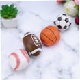 thumbnail image 4 of DEEPCRAFF Toy Balls 4 Pcs PVC Small Sports Balls for Kids Stress Relief Training Outdoor Play, 4 of 8