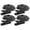 C, variant on BLEEUS 2Pcs Led Mini Flashlight Eyeglass Clip Light For Night Fishing Camping Reading Camping Lights ()