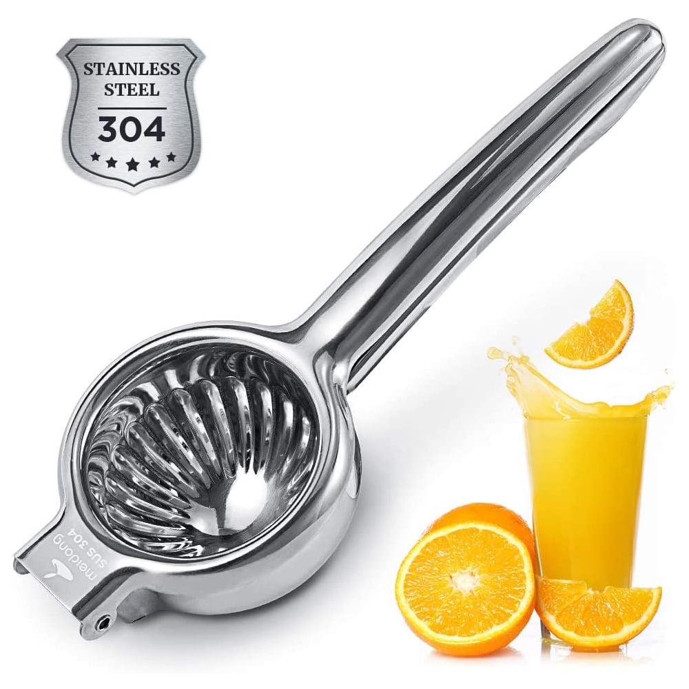 Stainless Steel Dishwasher Safe Orange Squeezer Chefs Star Jumbo Citrus Juicer Lemon Squeezer Lime Squeezer 