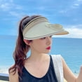 thumbnail image 6 of Herrnalise Summer Sun Protection Fashion USB Charging Fan Cap Empty Top Hat Retractable Elastic Cord Outdoor Sun-hat, 6 of 6