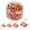 Rose Gold, variant on Rose Binder Clips 100pcsorted Sizes | Solid Metal Stainless Steel Handle Aesthetic Desk Supplies Office School Crafts & Document Organizing