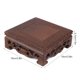 thumbnail image 4 of Pedestal cuadrado de madera maciza, tetera cuadrada pequeña y delicada, base cuadrada de madera, pedestal de exhibición, rendimiento sólido, 4 of 7