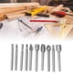 thumbnail image 3 of Lima Rotatoria De Madera, Cortador De Fresado Para Carpintería, Juego De Limas De Metal De Rebabas Rotativas Para Tallado Para Ranurado De Biselado, Para Corte De Grabado YLSHRF Rotary File, 3 of 7
