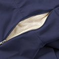 thumbnail image 3 of Ceisia Men 3 In 1 Removable Inner Liner Hooded Waterproof Windproof Outdoor Hiking Jacket Navy XXXL Gift, 3 of 8