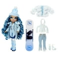 thumbnail image 3 of Rainbow High Winter Break Skyler Bradshaw - Blue Fashion Doll Playset, ages 3 & up, 3 of 8