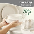 thumbnail image 4 of Koch Systeme CS 17 Piece Nonstick Pots and Pans Set with Removable Handle, Induction Kitchen Cookware Sets, Dishwasher & Oven Safe, White, 4 of 11